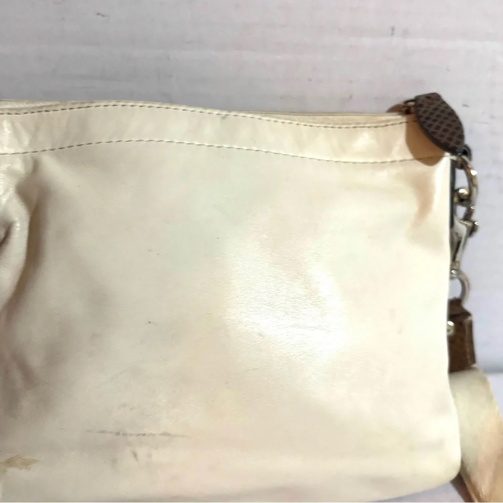 Coach vintage leather crossbody handbag - Picture 5 of 9